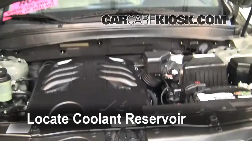 2009 Hyundai Santa Fe Limited 3.3L V6 Coolant (Antifreeze) Add Coolant